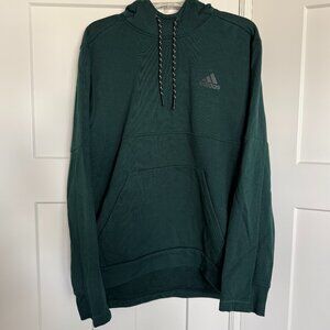 Adidas Men's Hoodie Green Size M